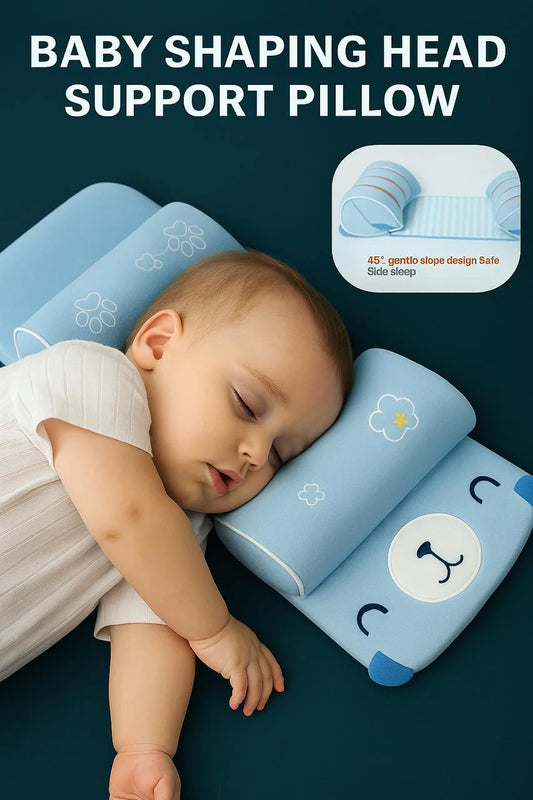Baby Head Shaping Pillow 🐰
